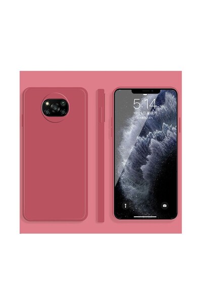 sscase Solid Color Θήκη Σιλικόνης Red (Xiaomi Poco X3 NFC/X3 Pro)