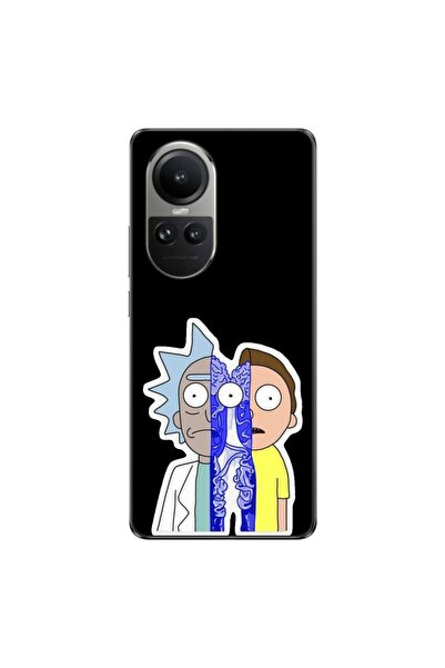 OEM Θήκη συμβατή με Oppo Reno10 5G, από σιλικόνη gel TPU, με σχέδιο Rick And ...