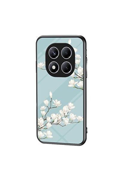 sscase Floral Σκληρή Θήκη με Τζάμι Gardenias (Xiaomi Redmi Note 14 Pro 4G)