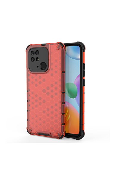 sscase Honeycomb Case Armor Red (Xiaomi Redmi 10C)