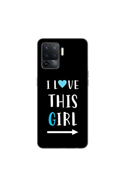 OEM Husa compatibila cu Oppo Reno5 Lite Silicon Gel Tpu Model Cupluri I love ...
