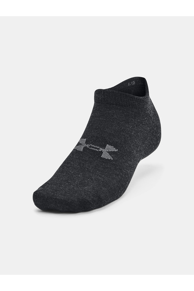 Under Armour Șosete UA Essential No Show 3 perechi - Negru