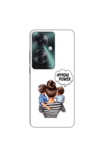 OEM Θήκη συμβατή με Oppo Reno11 F 5G Σιλικόνης Τζελ TPU Σχέδιο Μαμά των Αγοριών