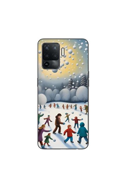 OEM Θήκη συμβατή με Oppo Reno5 Lite από σιλικόνη gel TPU με σχέδιο Παιδιά που...