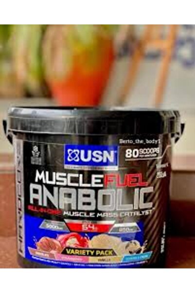 Usn مسحوق بروتين متكامل لبناء العضلات (4 كجم) - تركيبة عالية البروتين والكريا...