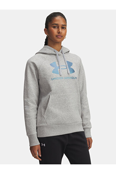 Under Armour Dámská mikina UA Rival Flc Shimmer Hdy-GRY