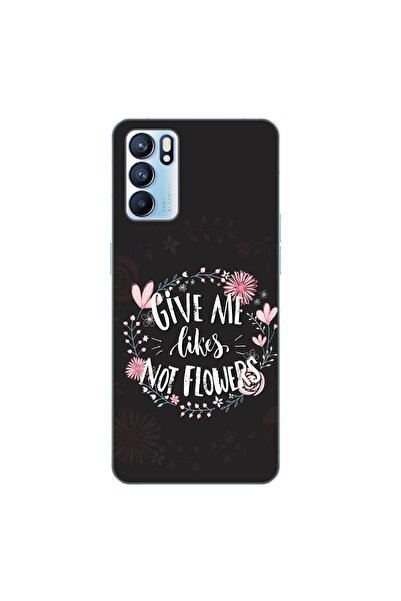 OEM Θήκη συμβατή με Oppo Reno6 5G Σιλικόνης Gel TPU με σχέδιο μηνύματος  "Δώσ...