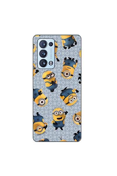 OEM Husa compatibila cu Oppo Reno6 Pro 5G Silicon Gel Tpu Model Pattern Minioni
