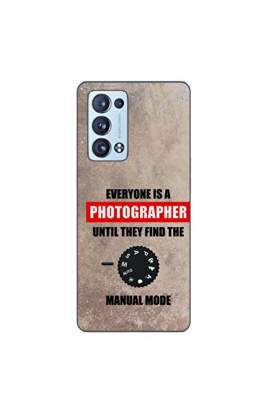 OEM Case compatible with Oppo Reno6 Pro 5G Silicon Gel Tpu Photographer Pattern
