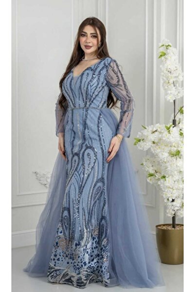 Mesk dresses فستان سهرة مطرز