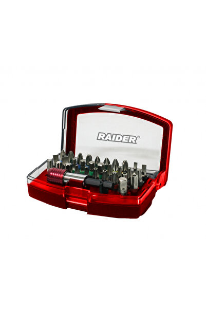 Raider Power Tools Raider 32-bit set and 1/4'' magnetic holder