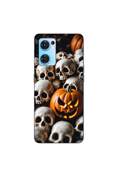 OEM Husa compatibila cu Oppo Reno7 5G Silicon Gel Tpu Model Halloween Pattern...