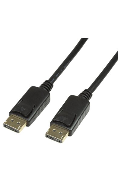 LogiLink DisplayPort Male to DisplayPort Male 1.4 Video Cable, 3m, Black