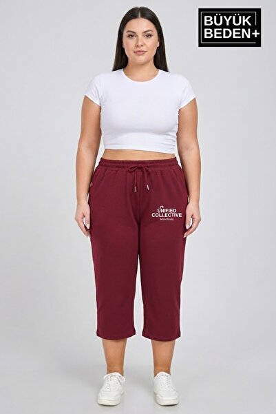 Superlife Women's Plus Size Unified Collective Printed Elastic Waist Wide Leg...