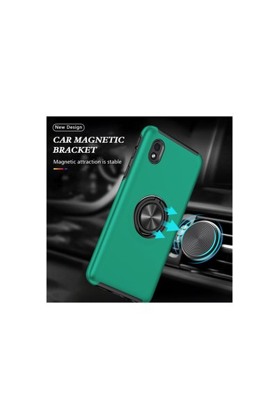Generic Brand Galaxy a01 core case with elite ring holder - green