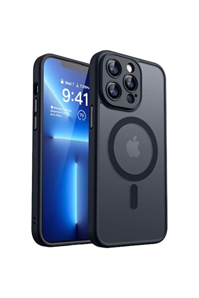 OEM Husă compatibilă MagSafe pentru Apple iPhone 13 Pro, Design subțire, Marg...