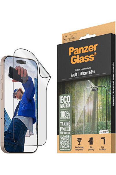 Panzer Glass PanzerGlass Matrix Σκληρυμένο Γυαλί (iPhone 17 / 17 Pro / 16 Pro)