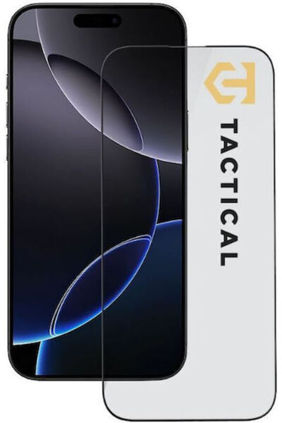 Tactical 5D 0.33mm Tempered Glass Black (Apple iPhone 16 Pro Max)