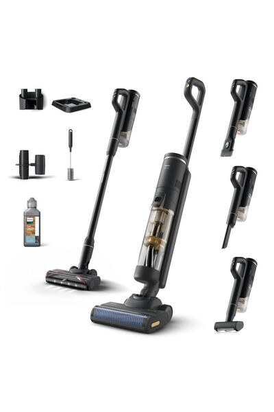 Philips AquaTrio 7000 XW7264/11 3-in-1 Upright Vacuum, AquaSpin, 30 min, 160 W
