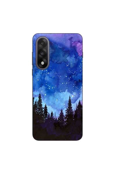 OEM Husa compatibila cu OnePlus Nord 5 Silicon Gel Tpu Model Night Forest