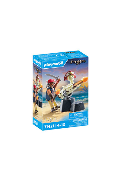 Playmobil Maestrul Tunurilor Piraților (71421)