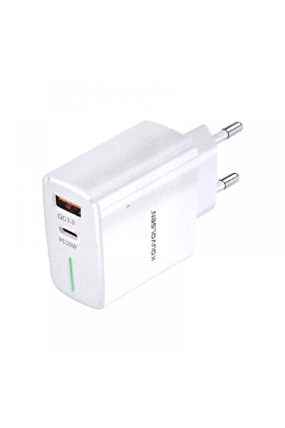 Tradesor Φορτιστής Χωρίς Καλώδιο με Θύρα USB-A και Θύρα USB-C 20W Πράσινο (CX...
