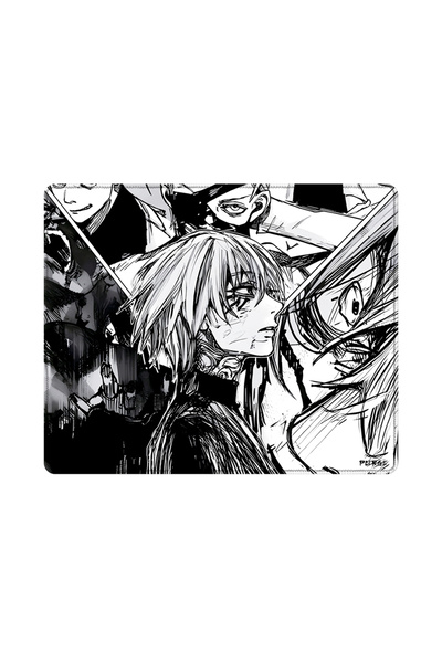 PORGE Kaneki Special Edition Speed Mouse Pad 48x40 cm E-sports Mause Pad