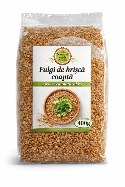 Natural Seeds Product Fulgi de hrisca coapta 400g