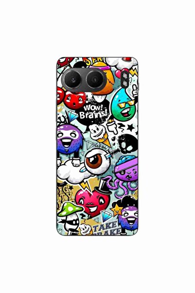 OEM Husa compatibila cu OnePlus Nord 4 Silicon Gel Tpu Model Pop Art Graffiti
