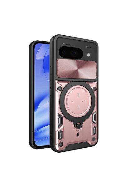 OEM Калъф за Google Pixel 9a, Южно небе, Защита, розово злато