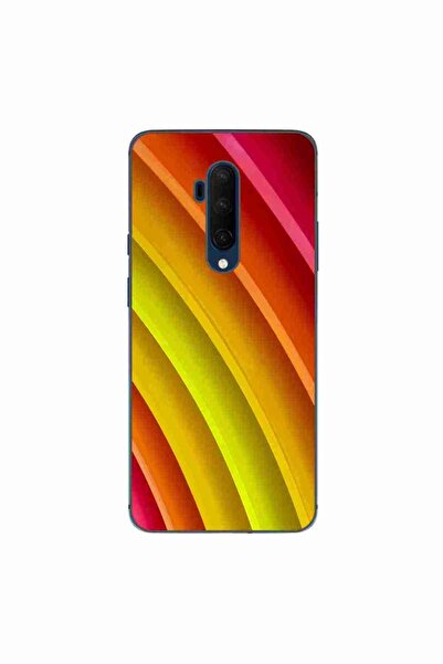 OEM Husa compatibila cu OnePlus 7T Pro Silicon Gel Tpu Model Abstract Stripes