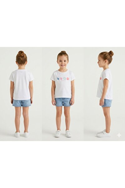 Benetton Girl's Skirted T-Shirt