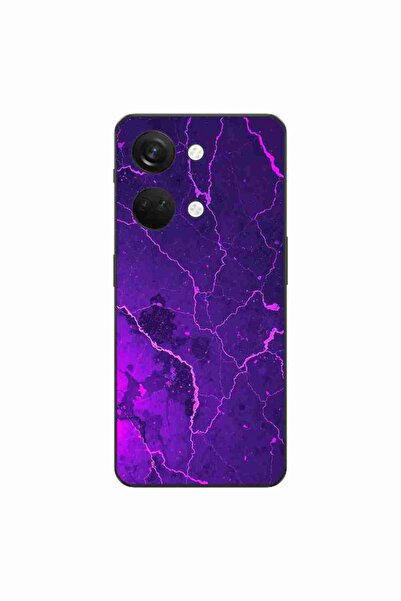 OEM Husa compatibila cu OnePlus Nord 3 Silicon Gel Tpu Model Ultraviolet Marb...