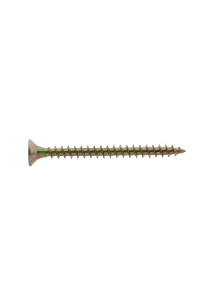 Rocast Set 200 x Surub Pal Filetat Cap Inecat Otel Zincat Galben-6x80Pz3