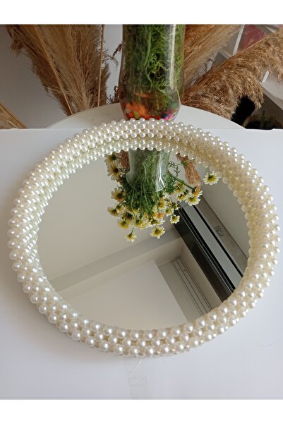 Parrio Glass Tray with Pearls (Engagement, Promise, Henna, Invitation)