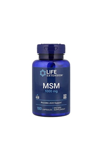 Life Extension MSM 1000mg 100 capsules -