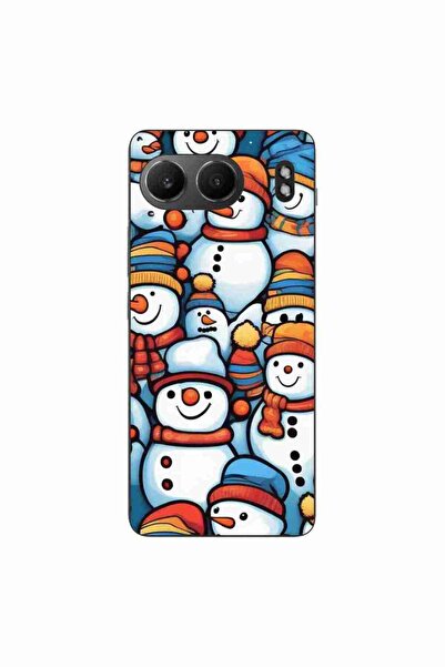 OEM Case compatible with OnePlus Nord 4 Silicone Gel Tpu Model Snowman Pattern