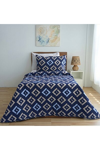 Arma Concept Single Plaid Striped Patterned Multi-Purpose Bedspread 160*220 &...