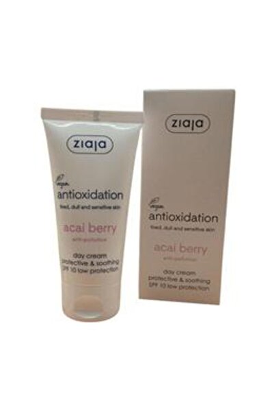 Ziaja Дневен крем със SPF 10 - Асаи бери за ранна корекция на бръчки, 50 мл