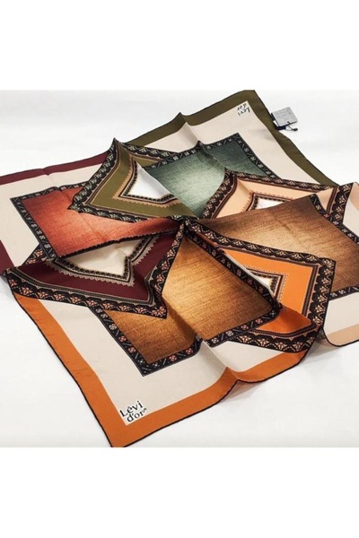 Levidor New Season Trend Polyester Twill Scarf Mixed Pattern