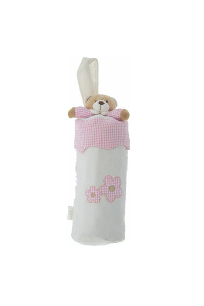 OEM Θερμομονωτική Θήκη Μπουκαλιού LITTLE BEAR (Ροζ)