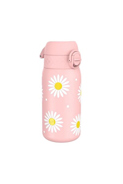 Ion8 Sticlă de apă din oțel inoxidabil pentru copii Daisies, 400ml