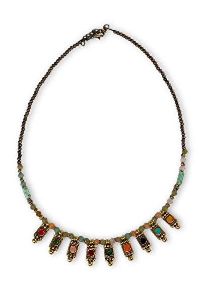 Bozhi Necklace Glass Beads Stylish Gift