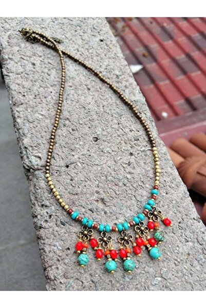 Bozhi Necklace Glass Beads Stylish Gift