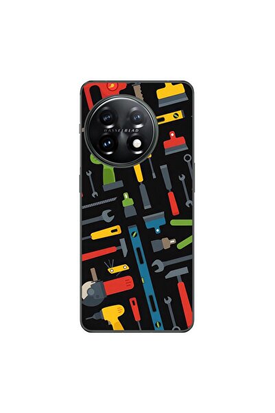 OEM Husa compatibila cu OnePlus 12R Silicon Gel Tpu Model Unelte Pattern