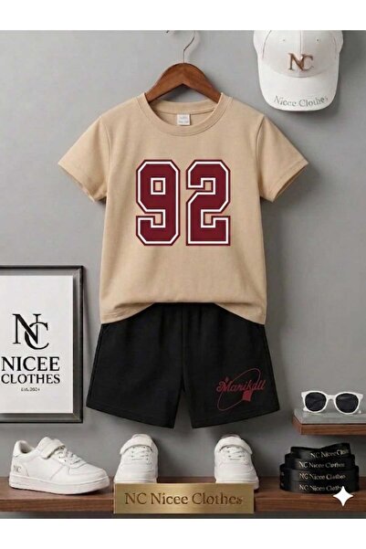 NC Nicee Clothes Summer Children's T-Shirt Shorts Unisex (92 Prints)
