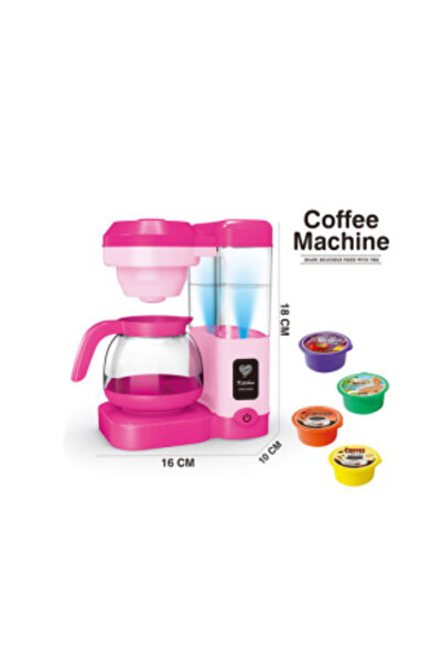 CasaDesteapta.ro Jucarie Filtru de cafea, Happy Family, cu lumini si recipien...