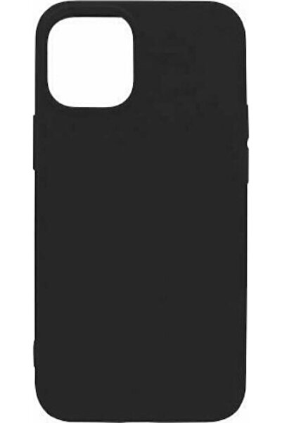 inos S-Cover Back Cover Silicone Black (iPhone 12 / 12 Pro)
