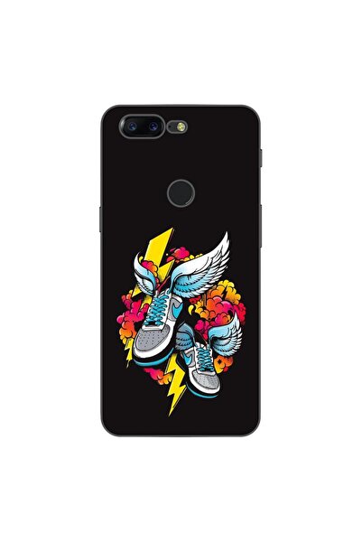 OEM Husa compatibila cu OnePlus 5T Silicon Gel Tpu Model Fashion Sneakers