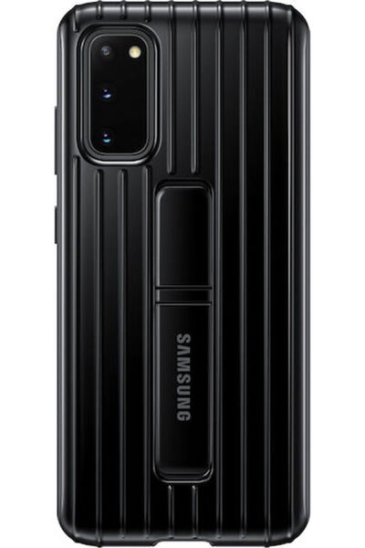 Samsung Πίσω Κάλυμμα Πλαστικό Μαύρο (Galaxy S20) Κωδικός: EF-RG980CBEGEU